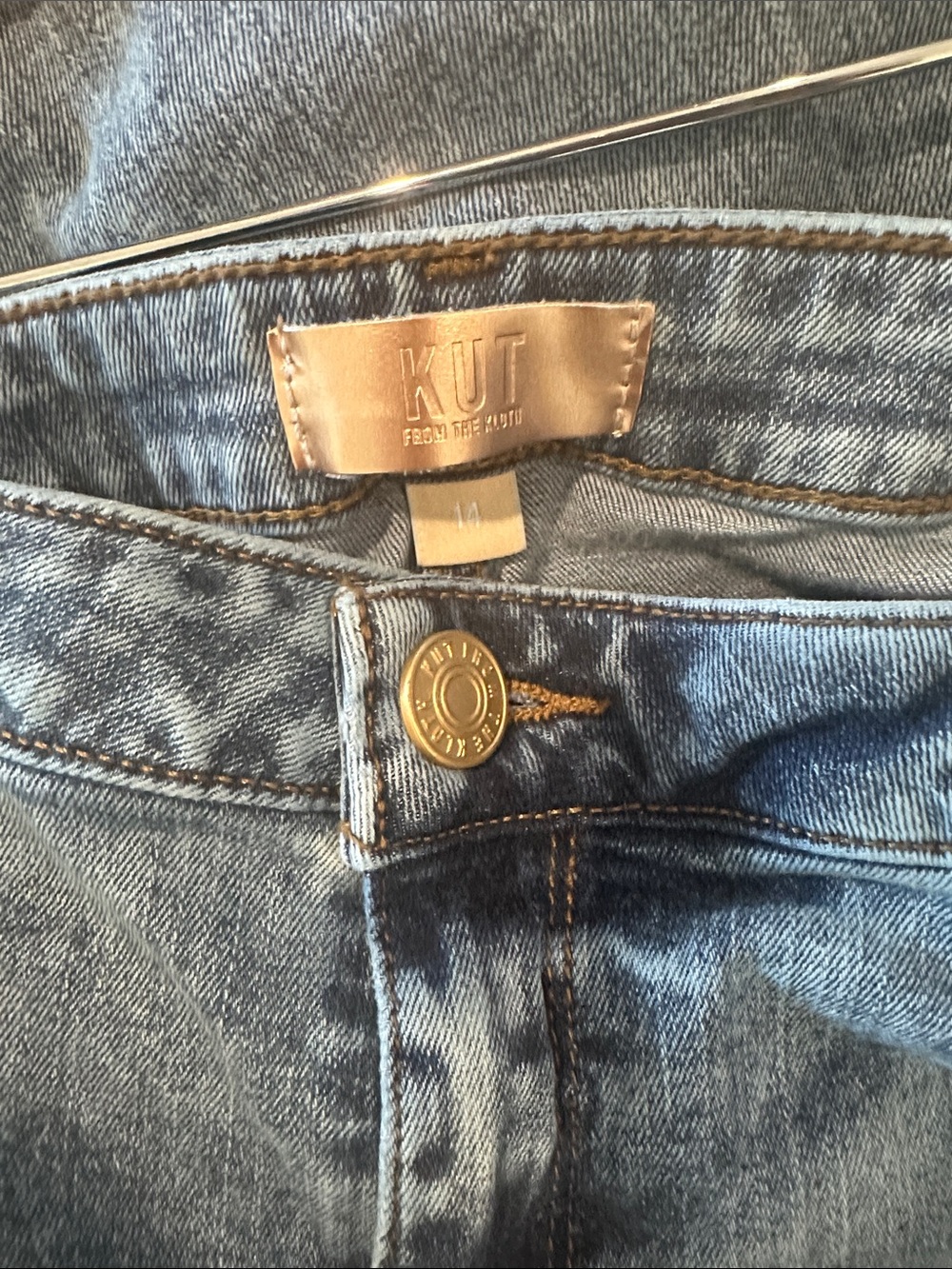 KUT FROM THE KLOTH Sienna High Rise Straight Leg Jean - Picture 9 of 13
